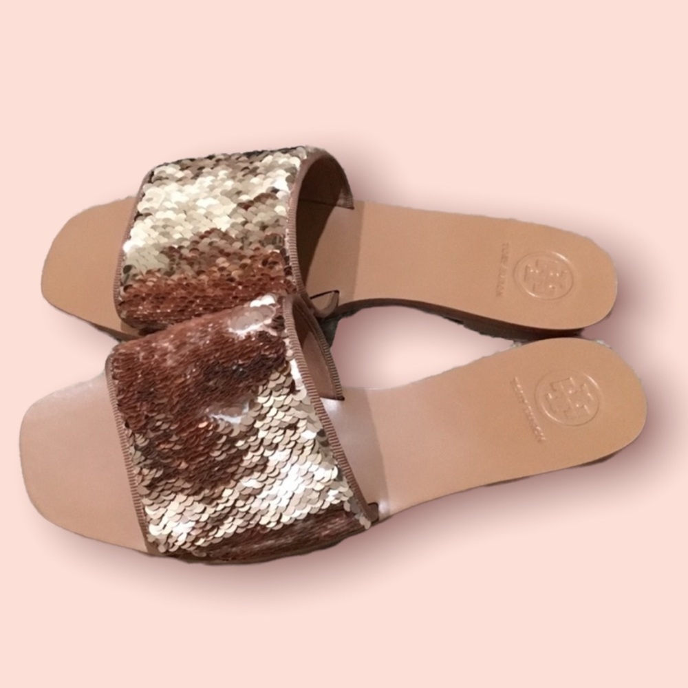 Tory Burch Carter Reversible Sequin Slide